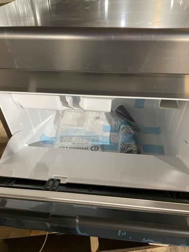 BRAND NEW! Hoshizaki Commercial Stainless Steel Electric Powered Air-Cooled Undercounter Sphere Cube Ice Making Machine/36 Lb. Bin Combo! Model: IM-50BAA-Q SN: K209055K! 115V 1 Phase! - Image 10 of 14