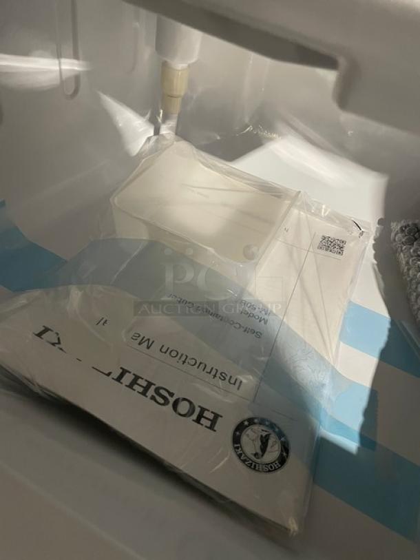 BRAND NEW! Hoshizaki Commercial Stainless Steel Electric Powered Air-Cooled Undercounter Sphere Cube Ice Making Machine/36 Lb. Bin Combo! Model: IM-50BAA-Q SN: K209055K! 115V 1 Phase! - Image 12 of 14