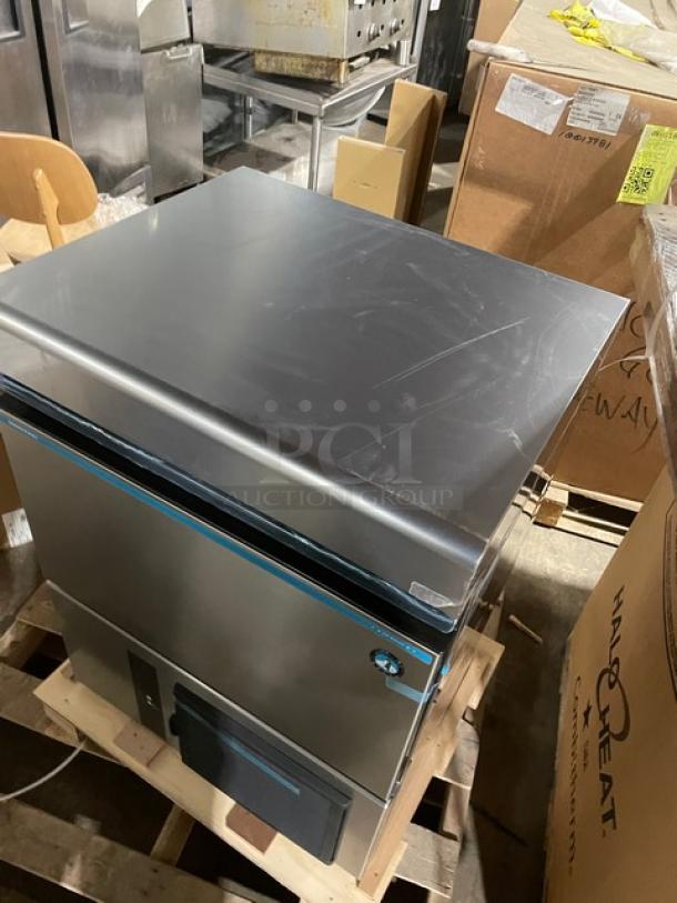 BRAND NEW! Hoshizaki Commercial Stainless Steel Electric Powered Air-Cooled Undercounter Sphere Cube Ice Making Machine/36 Lb. Bin Combo! Model: IM-50BAA-Q SN: K209055K! 115V 1 Phase! - Image 13 of 14