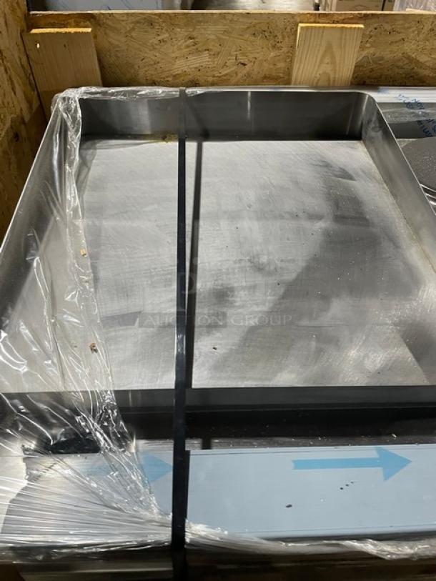 BRAND NEW! Lang Commercial Stainless Steel Electric Powered Heavy Duty Flat Griddle/6-Burner French Plate Split-Top Range! With Double Oven Base! Model: R60S-ATJ SN: R600623A0001! - Image 10 of 13
