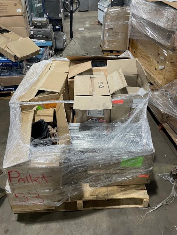 BRAND NEW! MIXED PALLET! John Boos Commercial Chrome Plated 42"x18" Wire Shelf! Model: CS-1842! With Dormont Commercial Coated 60" 2-Way Disconnect Water Connector Hose! Model: W50BP2Q60! With Metro MetroMax Series Commercial Polyurethane 5" Caster! With Brake, Bumper & Antimicrobial Protection! Model: 5PCBXM! With Garland Commercial Heavy Duty Burners! & MORE! 45X Your Bid! - Image 3 of 10