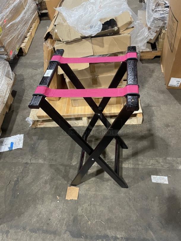 BRAND NEW! MIXED PALLET! AdCraft Commercial Mahogany Finish Hardwood 33.25" Tray Stand! Model: WTS-32! With AdCraft Commercial Mahogany Finish Hardwood 38" Tray Stand! Model: WTS-38! With Centerline & Ecoline By Hobart Commercial Chemical Sensing Indicator! Model: CHEMSENSORS-CU! With Aryking Commercial Black OEM Sifter Brush! With Nylon Bristles! Model: B150! & MORE! 14X Your Bid! - Image 7 of 9