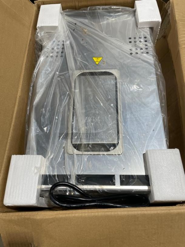 BRAND NEW! AdCraft Commercial Stainless Steel Electric Powered Heated Proofer/Warmer Control Drawer! Model: PW-120H SN: 1716253! 110V! - Image 3 of 6