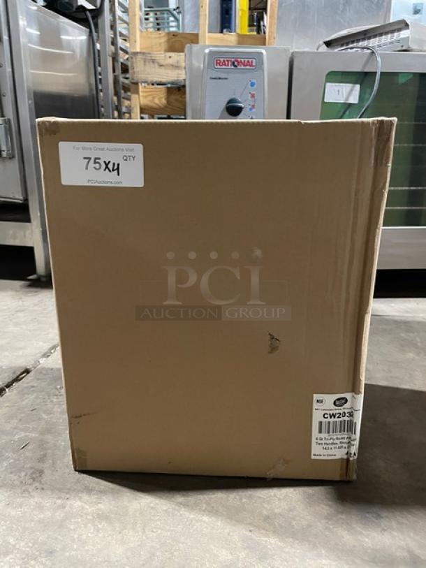 BRAND NEW! TableCraft Commercial Stainless Steel Rectangular 6 Qt. Roasting Pan! With Handles! Model: CW2032! 4X Your Bid! - Image 2 of 10