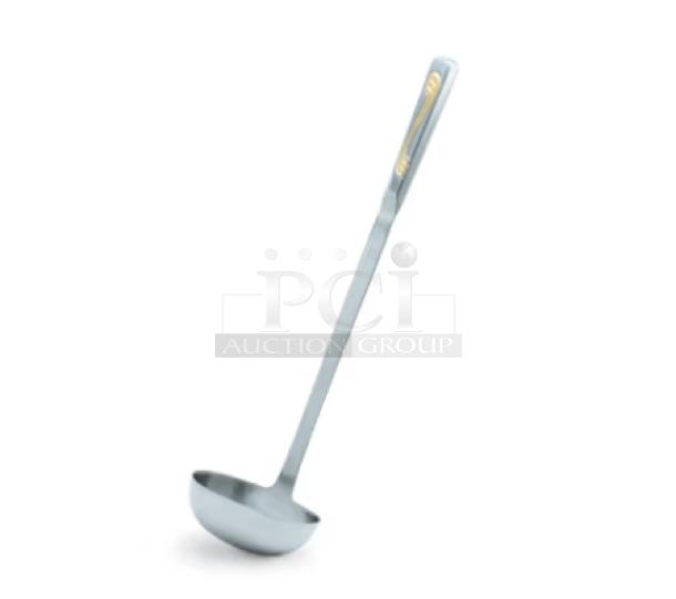 BRAND NEW! Vollrath Windway Series Commercial Stainless Steel 6 Oz. Oval Ladle! With Finger Grip Style Handle! Model: 46653! 40X Your Bid! - Image 1 of 9