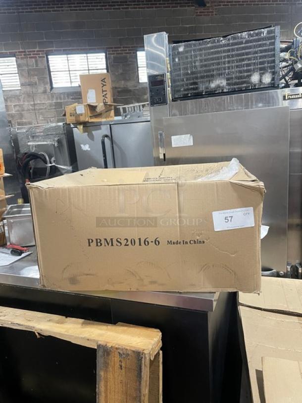 BRAND NEW! John Boos Commercial Stainless Steel Floor Mounted 20"x16" Single Compartment 6" Deep Mop Sink! - Image 2 of 8
