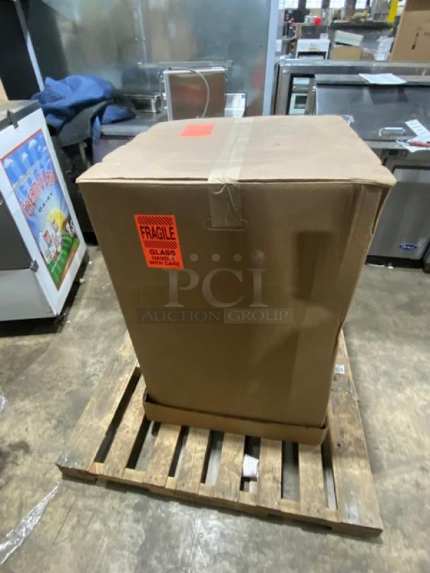 BRAND NEW! Nemco Commercial Stainless Steel Electric Powered Countertop 3-Tier Heated Pizza Merchandiser Display Case! With 18" Rotating Display Rack! Model: 6451 SN: 24072407! 120V! - Image 3 of 11