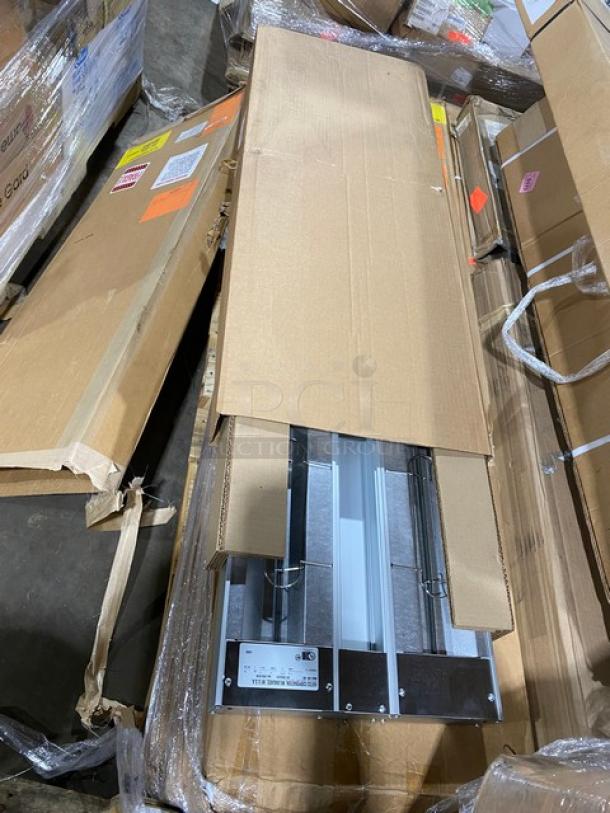 BRAND NEW! Hatco Glo-Ray Series Commercial Aluminum Electric Powered 60" Dual Infrared Warmer! Model: GRA-60D SN: 9305502201! 208V! - Image 3 of 5