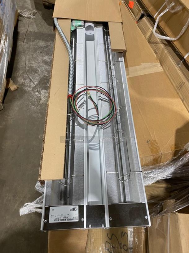 BRAND NEW! Hatco Glo-Ray Series Commercial Aluminum Electric Powered 60" Dual Infrared Warmer! Model: GRA-60D SN: 9305502201! 208V! - Image 5 of 5