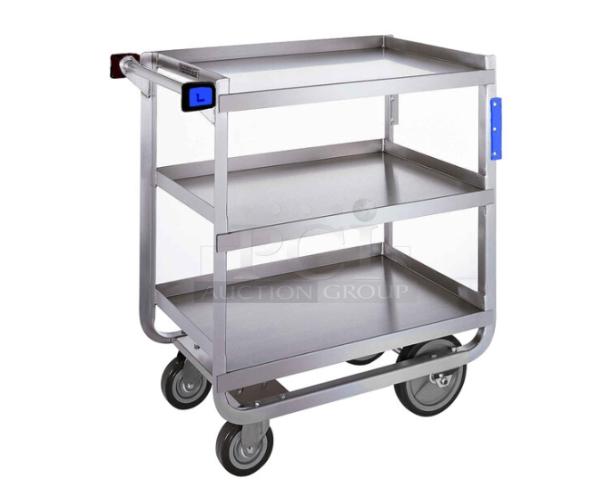 BRAND NEW! Lakeside Commercial Stainless Steel Heavy Duty 3-Tier Utility/Bussing Cart! With 700 Lb. Capacity! Model: 522! On Casters! - Image 1 of 1