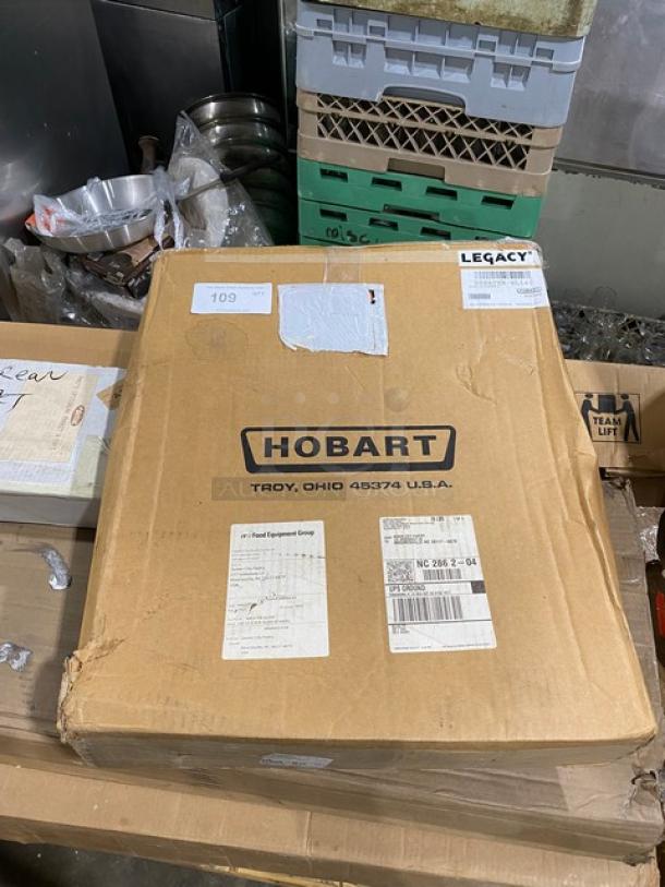 Brand new Hobart Legacy Series Aluminum Flat Beater Attachment, Model BEATER-HL140, sealed in original box.