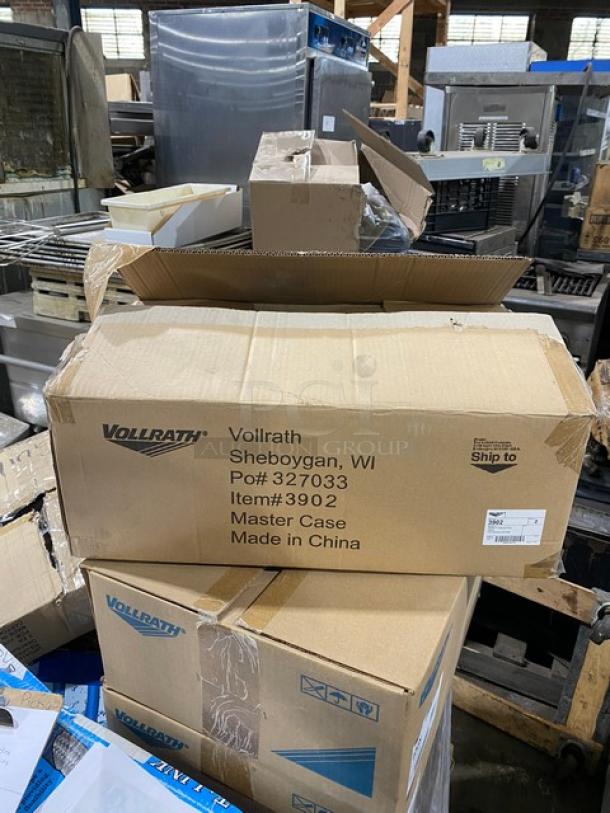 BRAND NEW! Vollrath Optio Series Commercial Stainless Steel 6-3/4 Qt. Sauce Pot! With Handled Low-Dome Cover! 2 Per Case! Model: 3902! ALL ONE MONEY! - Image 4 of 8