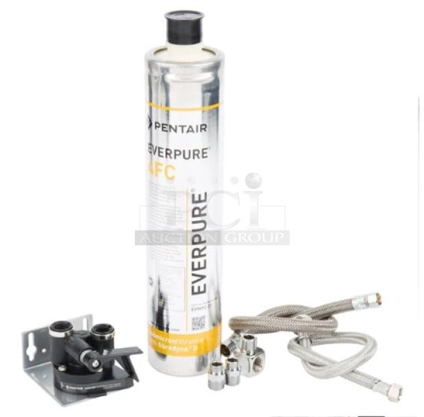 BRAND NEW! T&S Commercial Water Filtration Kit! With Fittings & Braided Flex Hose! Model: B-WFK! 2X Your Bid! - Image 1 of 7