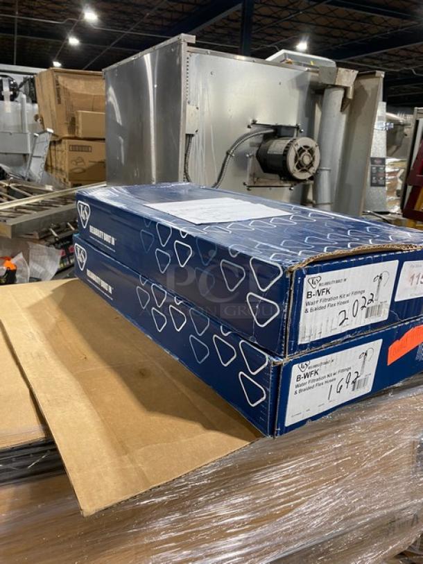 BRAND NEW! T&S Commercial Water Filtration Kit! With Fittings & Braided Flex Hose! Model: B-WFK! 2X Your Bid! - Image 5 of 7