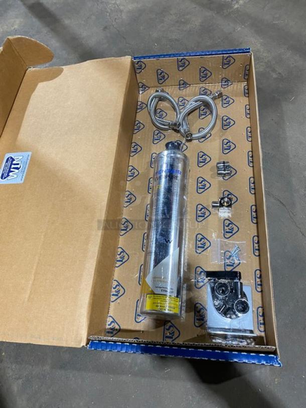BRAND NEW! T&S Commercial Water Filtration Kit! With Fittings & Braided Flex Hose! Model: B-WFK! 2X Your Bid! - Image 7 of 7