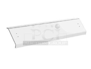 Steelite Steelite Mogogo Buffet 1"x71" Modular Acrylic Sneeze Guard, Model SADDPL0101, shown brand new.