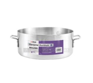 Brand new Winco Elemental Series 40 Qt. Brazier, model ALBH-40, commercial aluminum, durable handles, fast heating.