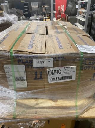 Full pallet of Gaylord GL-G510EF Exhaust Hood System Cleaner, 1-gallon bottles, 4 per case. Brand new, wrapped, labeled.