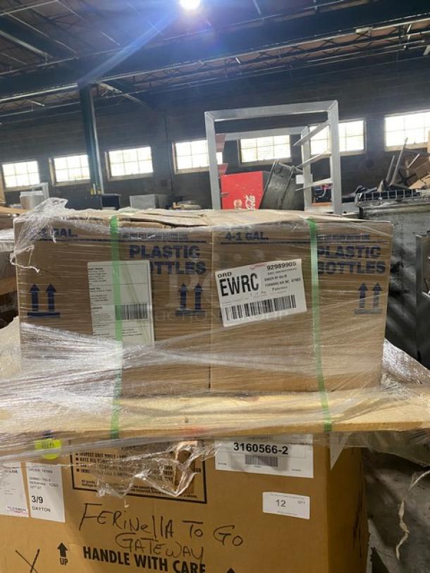 Brand new pallet of Gaylord GL-G510EF 1-Gal. Exhaust Hood System Cleaner, low foam, eco-friendly. 4 per case, wrapped.