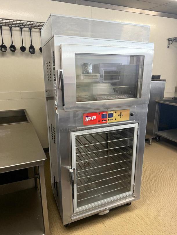 Great Condition - NuVU Model SUB-123 Double Deck Electric Oven Proofer Combo 120/240V, 3 Phase - Tested & Working! - Image 2 of 7