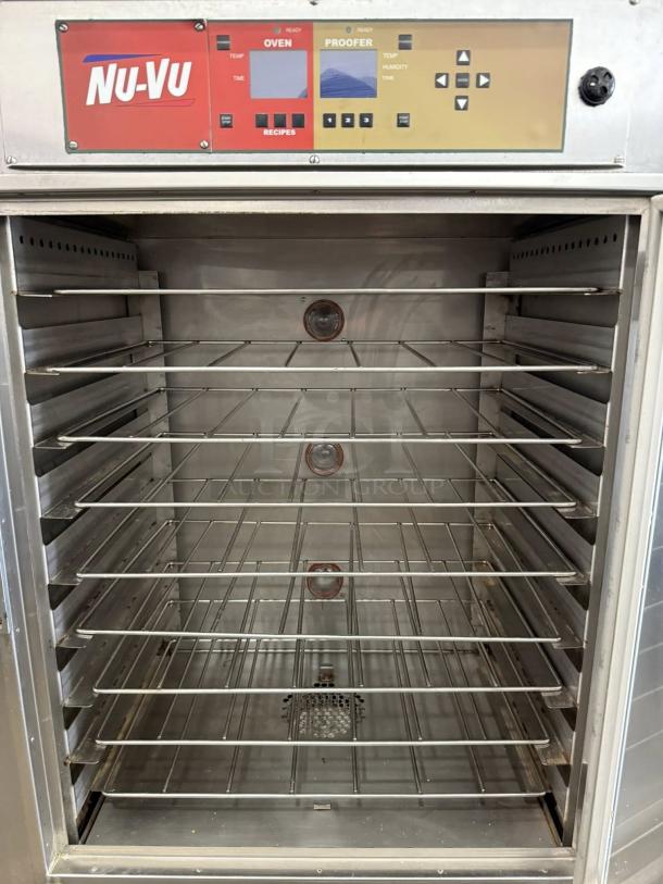 Great Condition - NuVU Model SUB-123 Double Deck Electric Oven Proofer Combo 120/240V, 3 Phase - Tested & Working! - Image 5 of 7