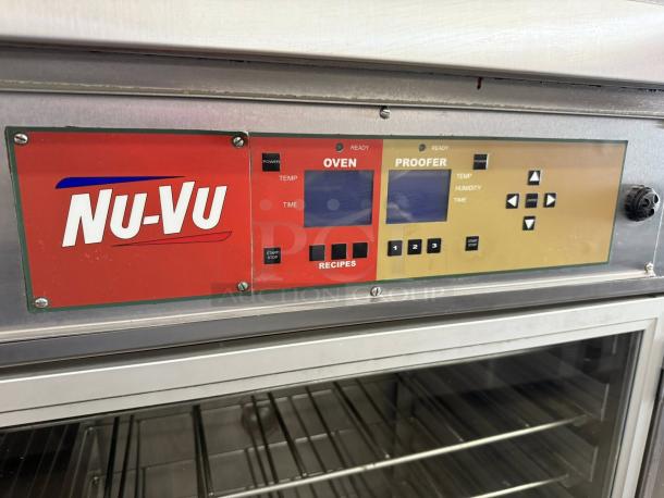 Great Condition - NuVU Model SUB-123 Double Deck Electric Oven Proofer Combo 120/240V, 3 Phase - Tested & Working! - Image 7 of 7