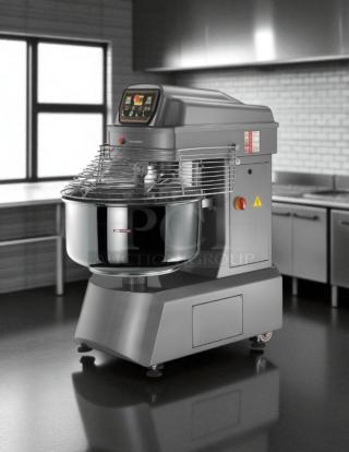 Immaculate Condition - Logiudice Mastro by Empire Model IRIS-060 48-240 qt. Spiral Mixer 208V, 3Ph - Tested & Working