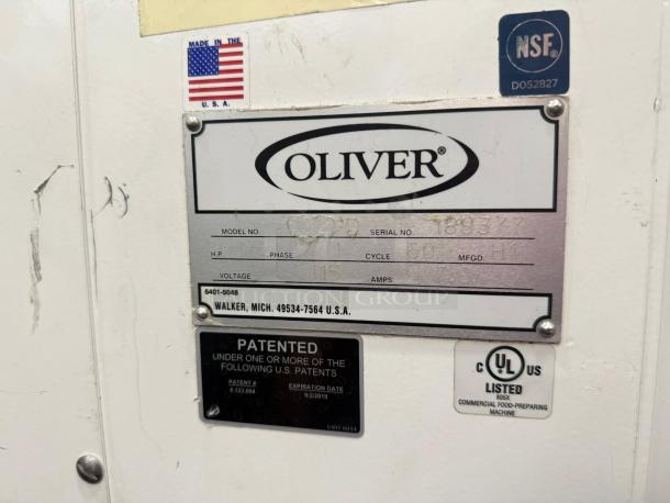Amazing Buy - Oliver 732-N Front-Load Bread Slicer w/ Bagging Scoop, 115v - Tested & Working - Image 5 of 5