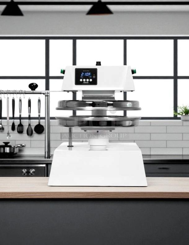 Very Nice ! - Proluxe DP2350S, 17" Automatic Pizza Dough Press 208V 1PH - Tested & Working - Image 1 of 6