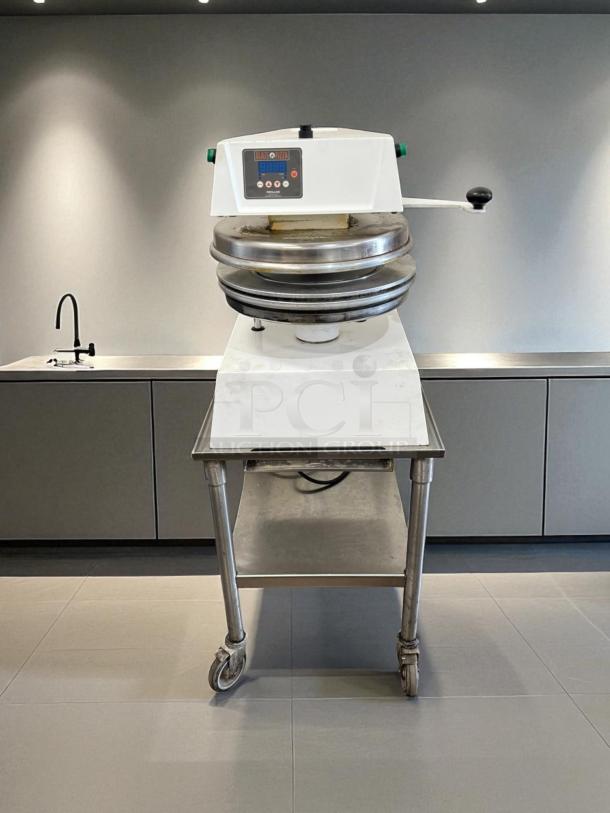 Very Nice ! - Proluxe DP2350S, 17" Automatic Pizza Dough Press 208V 1PH - Tested & Working - Image 3 of 6