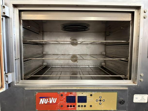 Perfect Condtion -  NuVU Model SUB-123P Double Deck Electric Oven Proofer Combo - 120/240V, 3 Phase - Tested & Working - Image 5 of 7