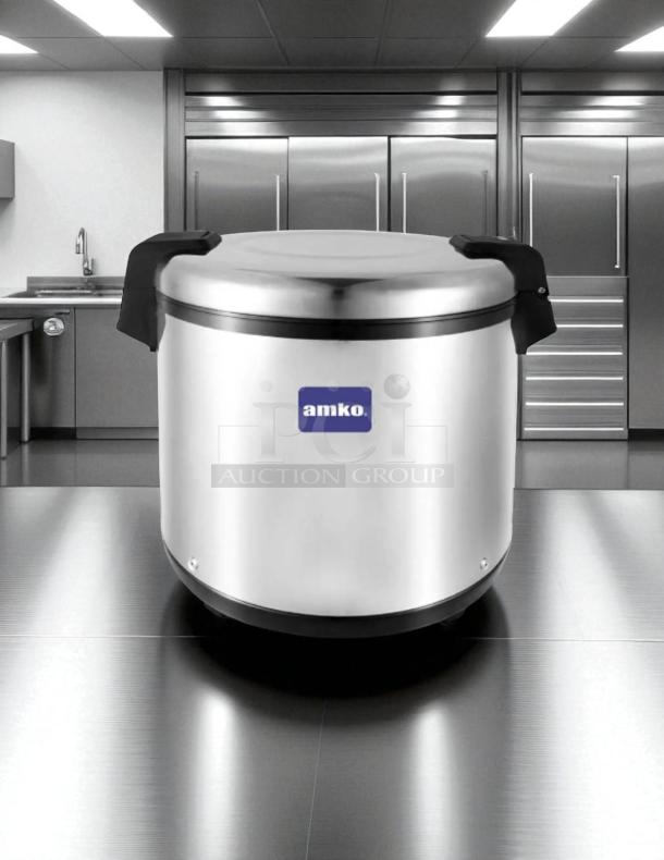 Good Condition - Amko 120 Volt Rice Warmer, 110 Bowls
Model SEJ-22000 -Tested & Working - Image 1 of 5