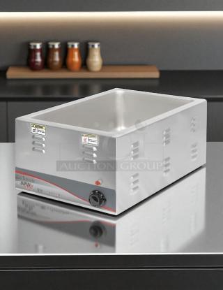 Great Unit - APW Wyott X*Pert Series Food Pan Warmer, Electric, Countertop, 22 W-3VI - Tested & Working