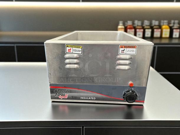 Great Unit - APW Wyott X*Pert Series Food Pan Warmer, Electric, Countertop, 22 W-3VI - Tested & Working - Image 3 of 5