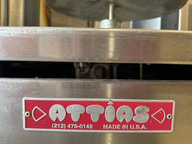 Good Condition - Attias GRY-4 - Gyro & Shawarma Machine - 4 Burners - 1 Spit - Tested & Working - Image 4 of 5