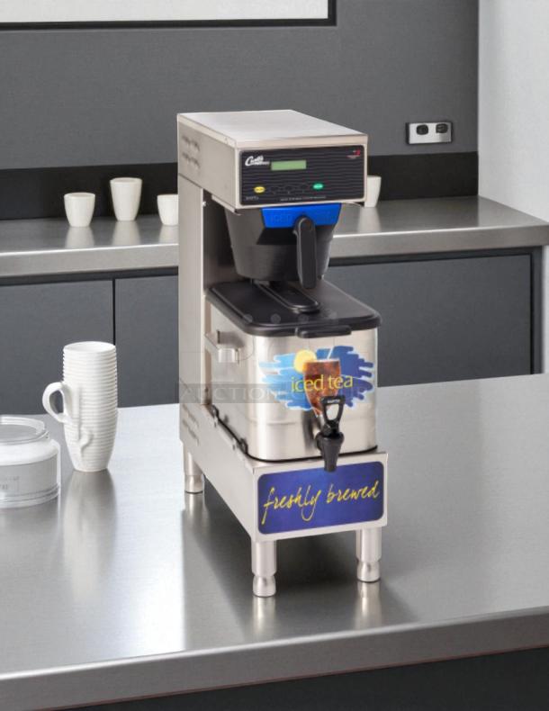 Great Condition - Curtis TBP 3 Gallon Low Profile Universal Tea Brewer with Dispenser - 120V - Tested & Working - Image 1 of 5