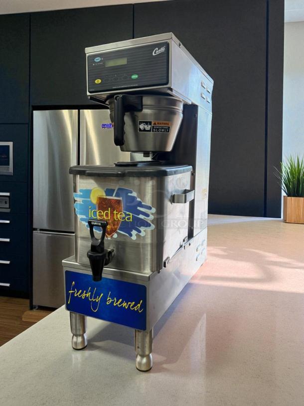 Great Condition - Curtis TBP 3 Gallon Low Profile Universal Tea Brewer with Dispenser - 120V - Tested & Working - Image 2 of 5