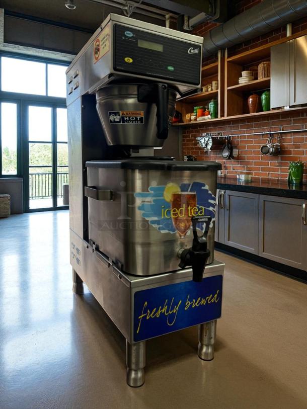 Great Condition - Curtis TBP 3 Gallon Low Profile Universal Tea Brewer with Dispenser - 120V - Tested & Working - Image 4 of 5