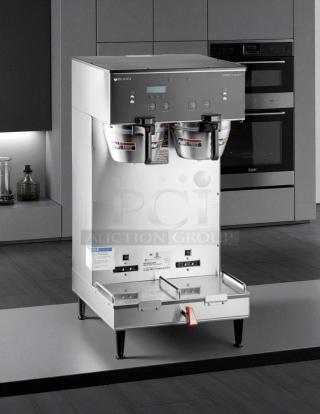 Great Condition - Bunn 33500.0042 BrewWISE Dual Soft Heat DBC Brewer with Lower Faucet - 120/240V, 6800W - Tested & Working