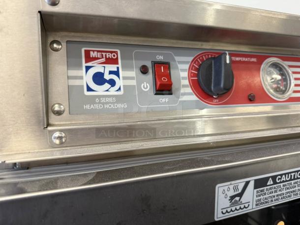 Very, Very Nice - Metro C563L-SFC-L C5 6 Series Under Counter Reach-In Heated Holding Cabinet - Clear Doors 120V 1PH - Tested & Working - Image 5 of 7