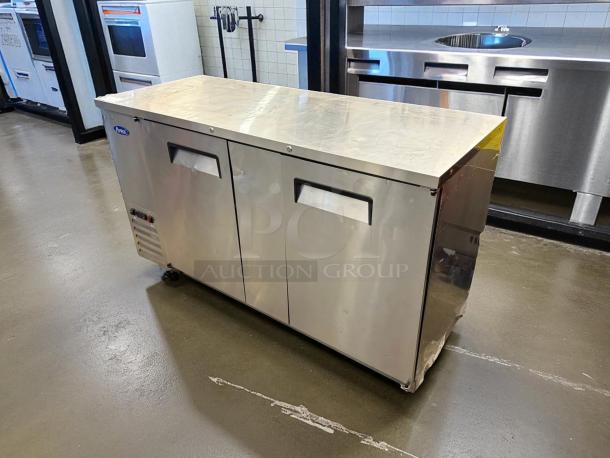 Great Condition - Atosa MBB69GR Atosa Back Bar Cooler Two-section 115v. 1ph. - Tested & Working - Image 3 of 7