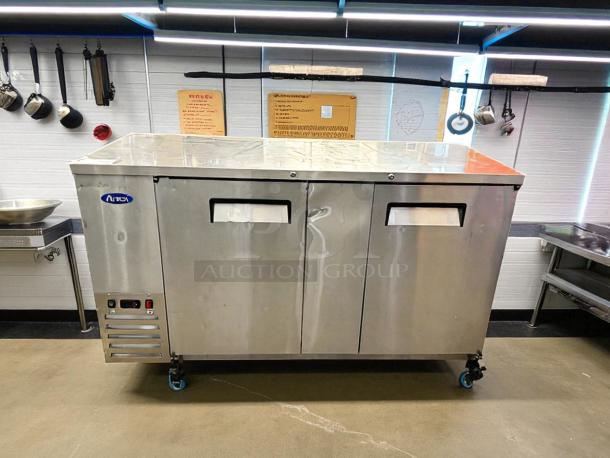 Great Condition - Atosa MBB69GR Atosa Back Bar Cooler Two-section 115v. 1ph. - Tested & Working - Image 4 of 7