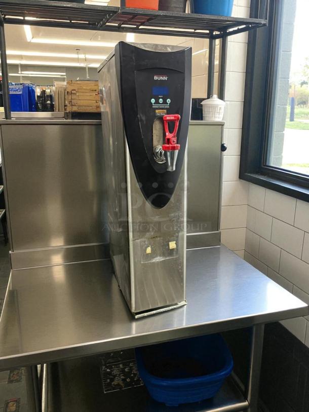 Great Condition - Bunn 43600.0002 H5X Element SST Stainless Steel Finish 5 Gallon 212 Degree Hot Water Dispenser - 208V - Tested & Working - Image 2 of 6