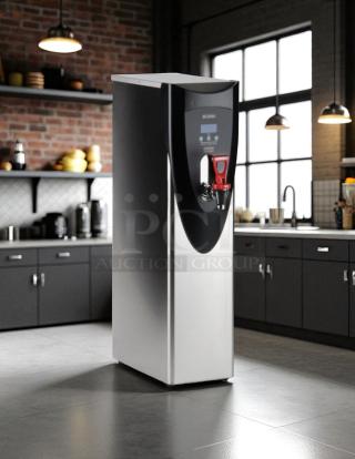 Great Condition - Bunn 43600.0002 H5X Element SST Stainless Steel Finish 5 Gallon 212 Degree Hot Water Dispenser - 208V - Tested & Working