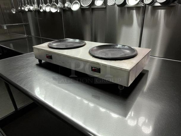 Nice Units - Bloomfield 8852D Double Slim Line Coffee Warmer - 200W, 120V - Tested & Working - Image 4 of 5