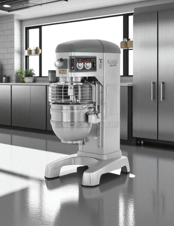 WOW - Hobart HL662-1 Legacy 60-Quart 2-Speed 2.7 HP Commercial Pizza Dough Mixer Without Attachments, 200-240 Volts, 3-phase/1-phase - Tested & Working - Image 1 of 6