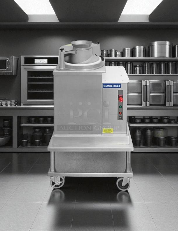 Amazing Condition! - Somerset SDR-400T 1-36 oz. Dough Rounder with Table - 120V, 3/4 HP - Tested & Working - Image 1 of 5