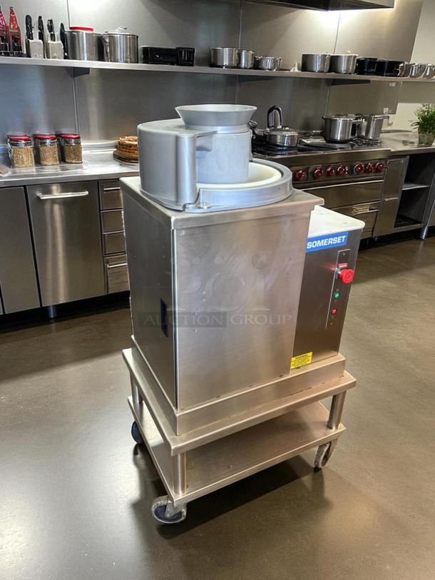 Amazing Condition! - Somerset SDR-400T 1-36 oz. Dough Rounder with Table - 120V, 3/4 HP - Tested & Working - Image 2 of 5