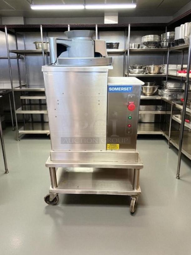 Amazing Condition! - Somerset SDR-400T 1-36 oz. Dough Rounder with Table - 120V, 3/4 HP - Tested & Working - Image 3 of 5