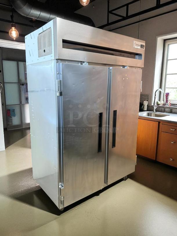 Sweet! - Delfield 6151XL-S 50" Two Section Full Door Reach-In Freezer - 115V - Tested & Working - Image 2 of 6